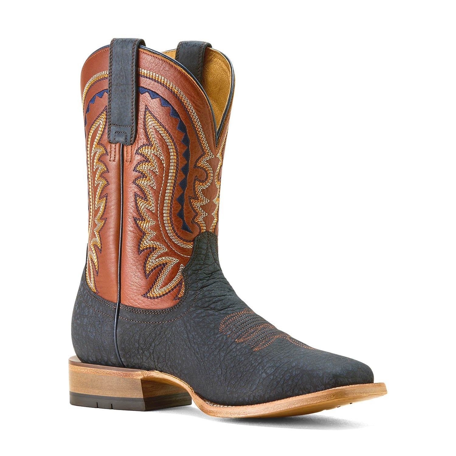 Ariat Mens Rock Ridge Wide Square Toe Western Boots