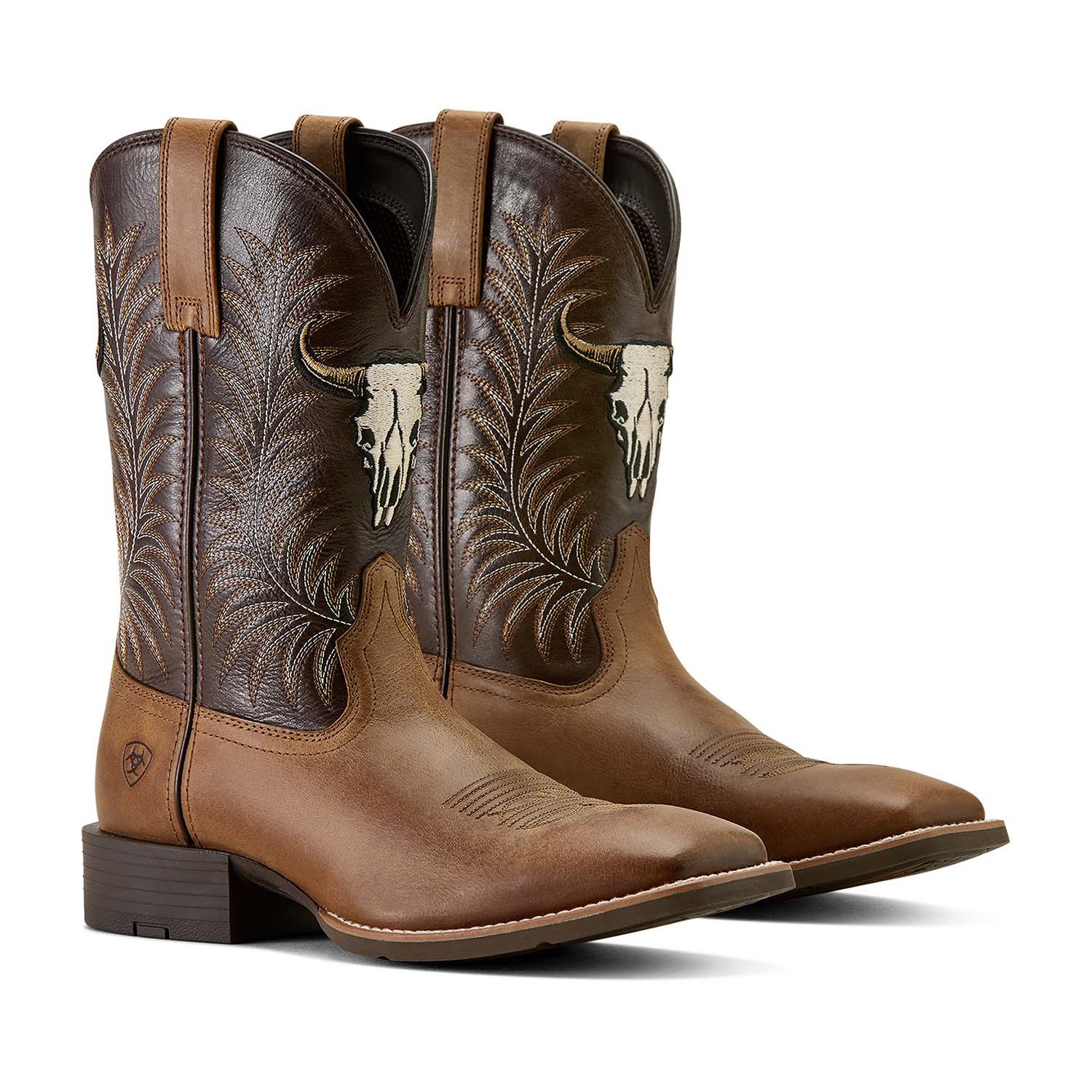 Ariat Mens Sport Steer Skull Boots