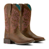 Ariat Womens Round Up Wide Square Toe StretchFit Boots