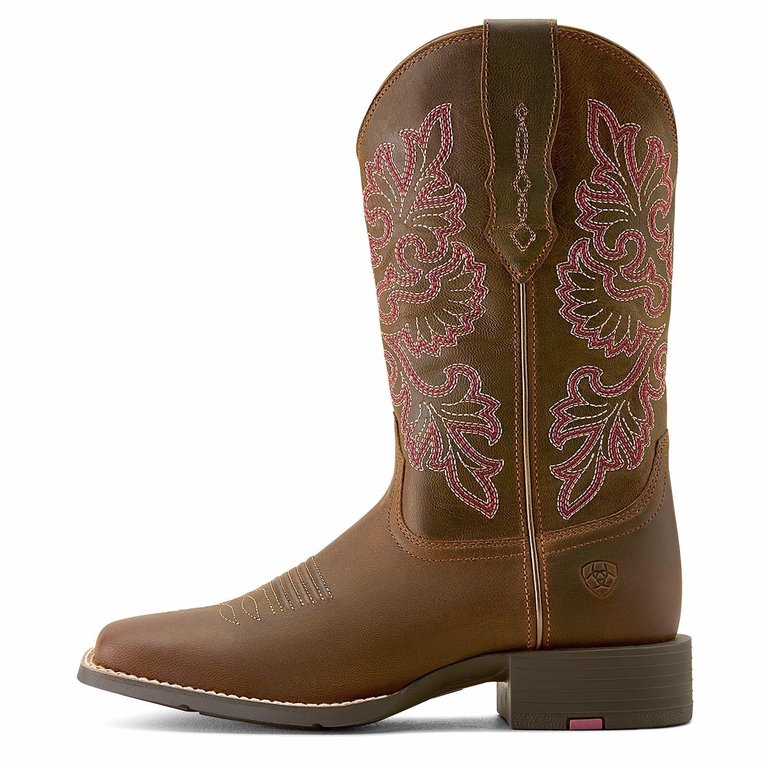 Ariat Womens Round Up Wide Square Toe StretchFit Boots