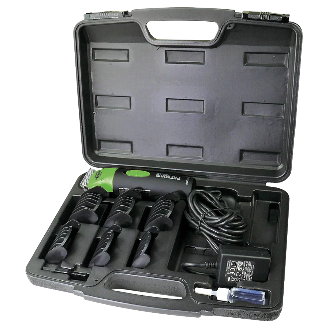 Premium Green Professional Grooming Two Speed Clipper by Artero