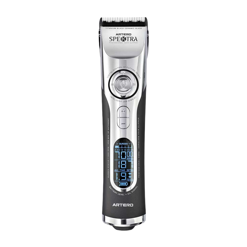 Spektra Clipper with Metaplex 8pc Metal Comb Set and Katana Blade by Artero