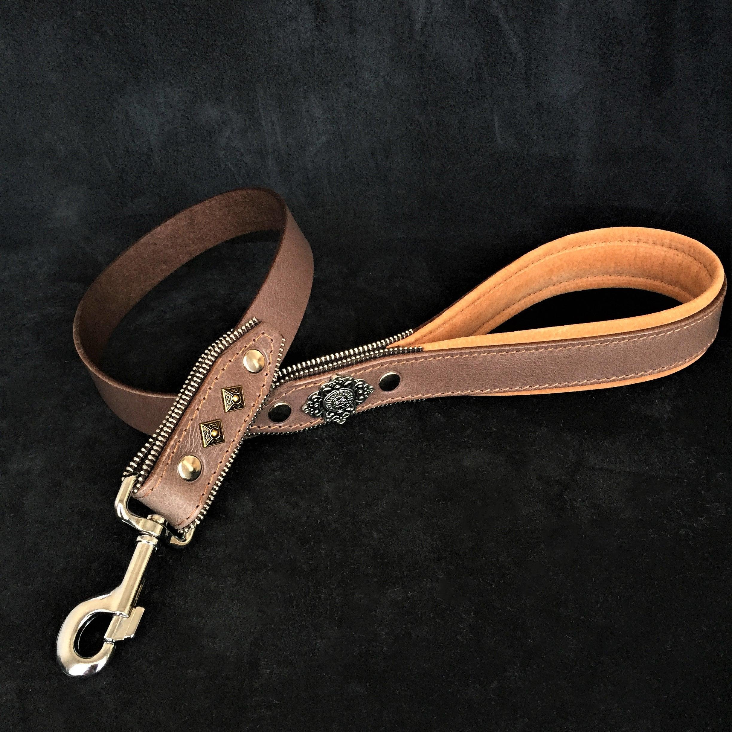 The Aztec leash GREY