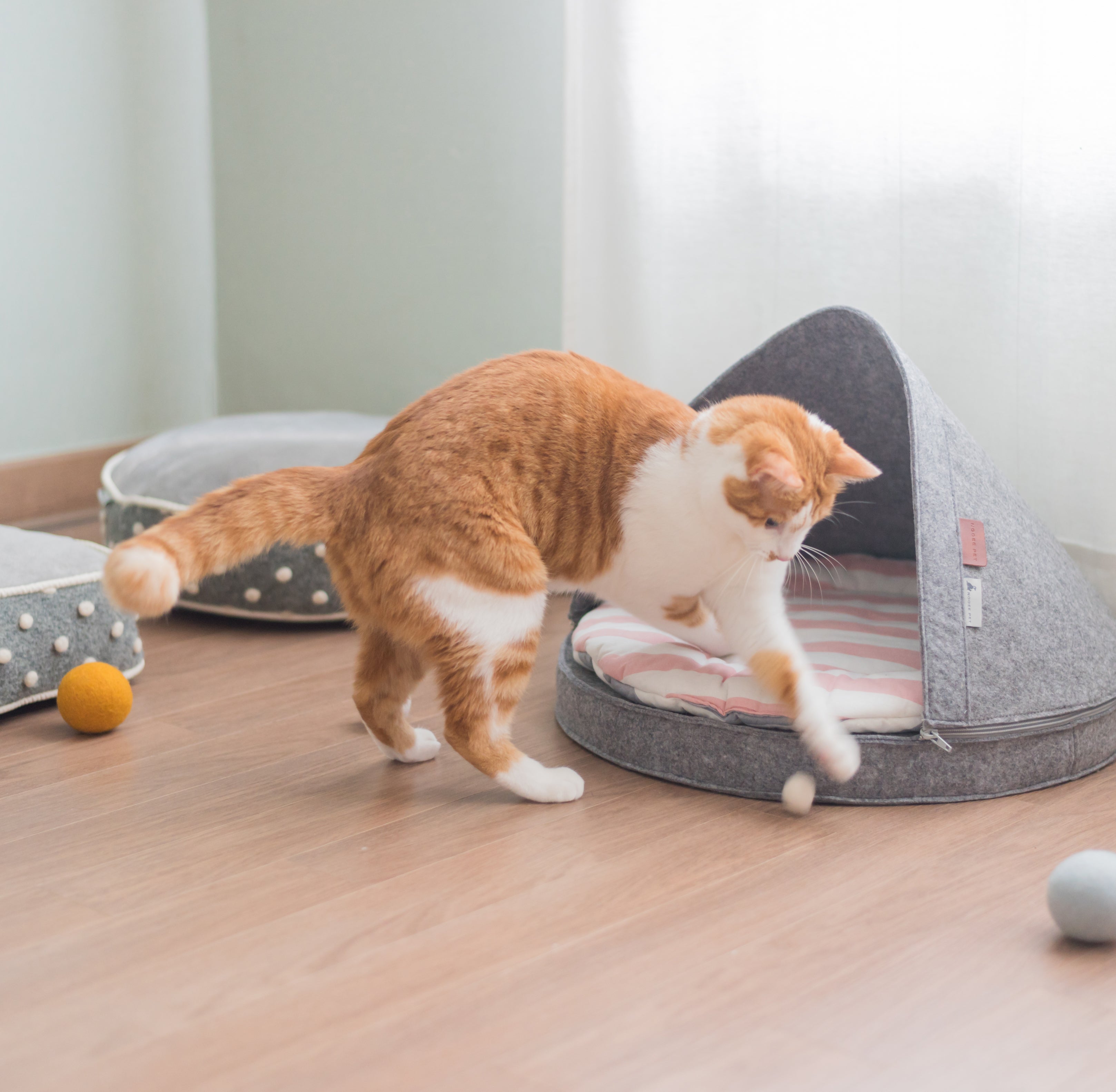 Nooee Pet Wool Toy Balls (2CM)