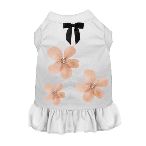 Bark 5th Ave., LLC Florets- Dog Dress Cotton Black pet supplies