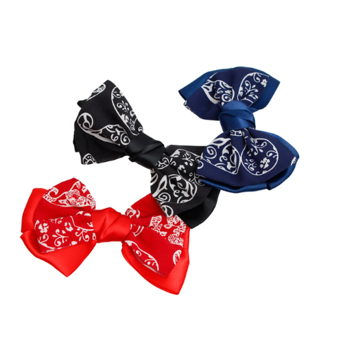 Bark 5th Ave., LLC Paisley Dog Hair Bows pet supplies