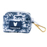 Frenchie Poo Bag Holder - Toile (Blue)