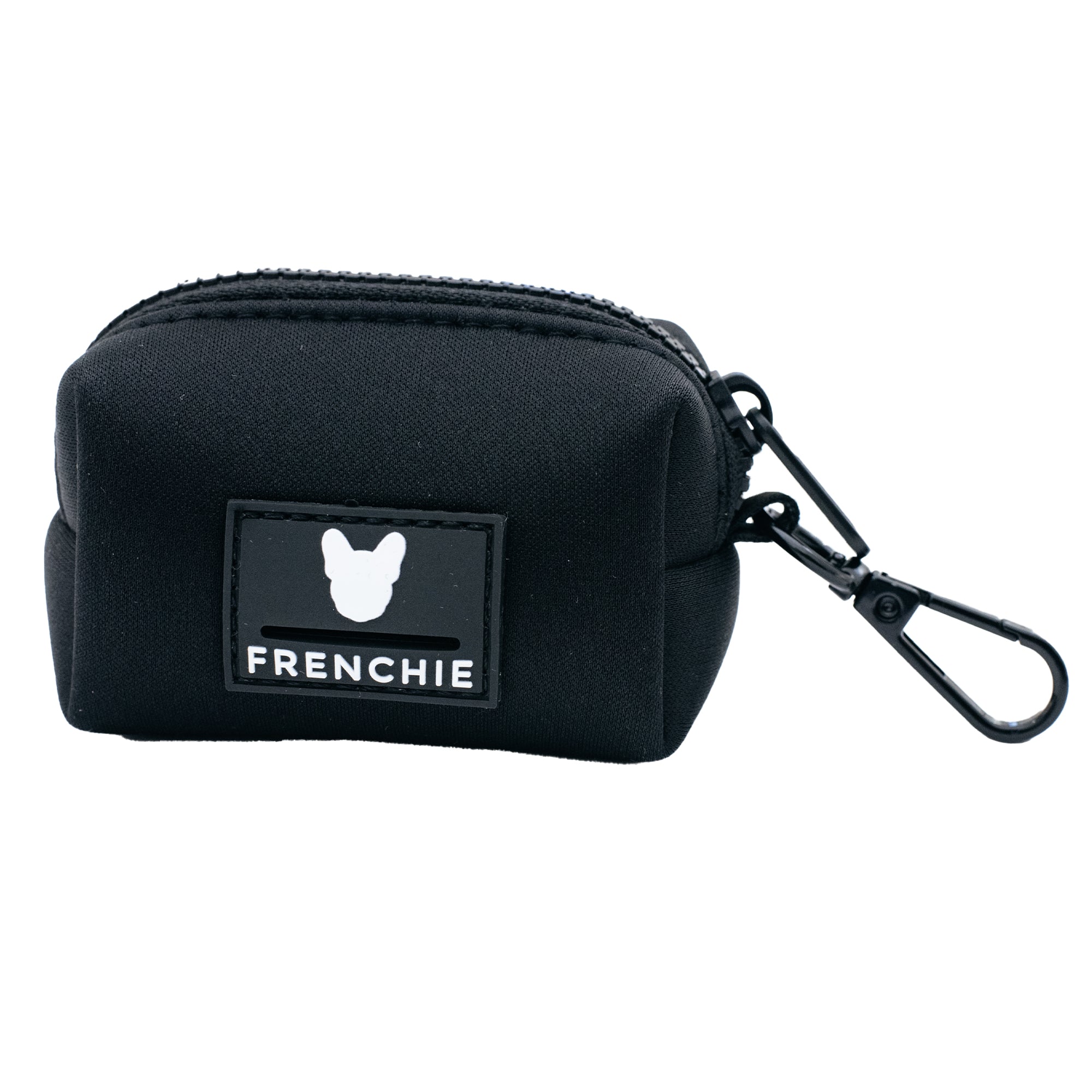 Frenchie Poo Bag Holder - Solid Black