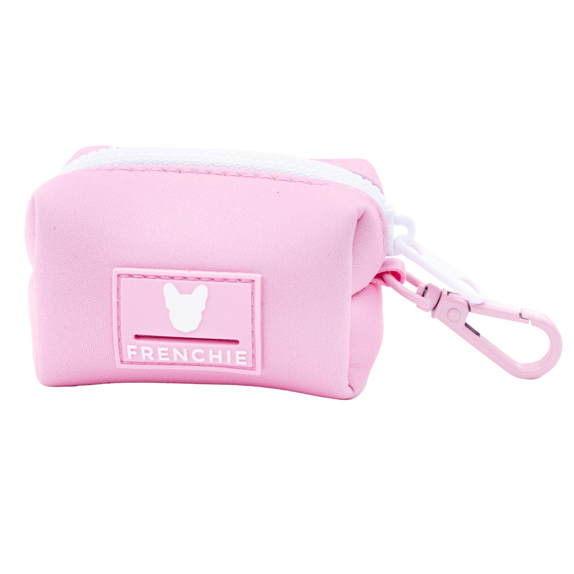 Frenchie Poo Bag Holder - Pink Bubblegum