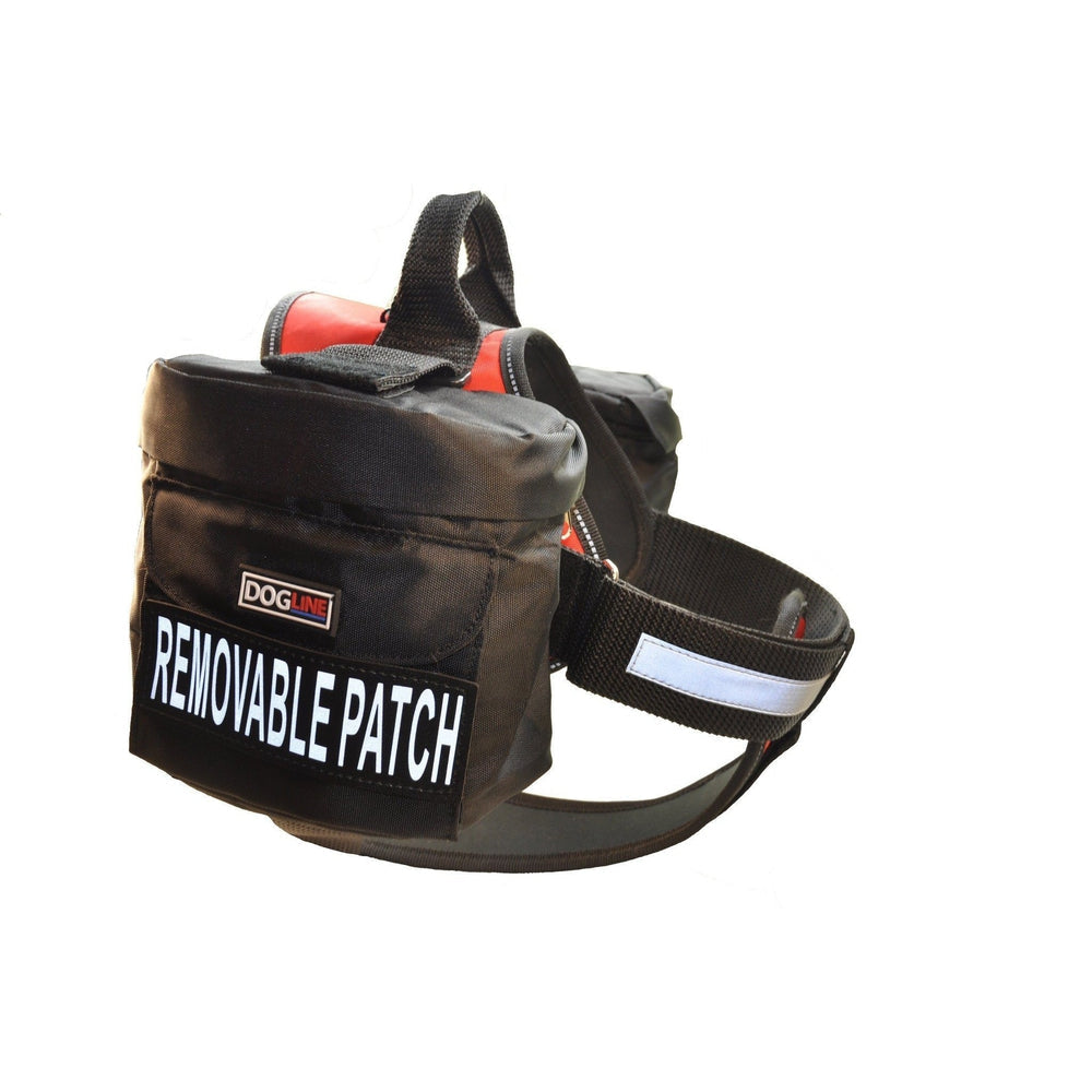 Dogline Removable Utility Side Bags for Dog Harness