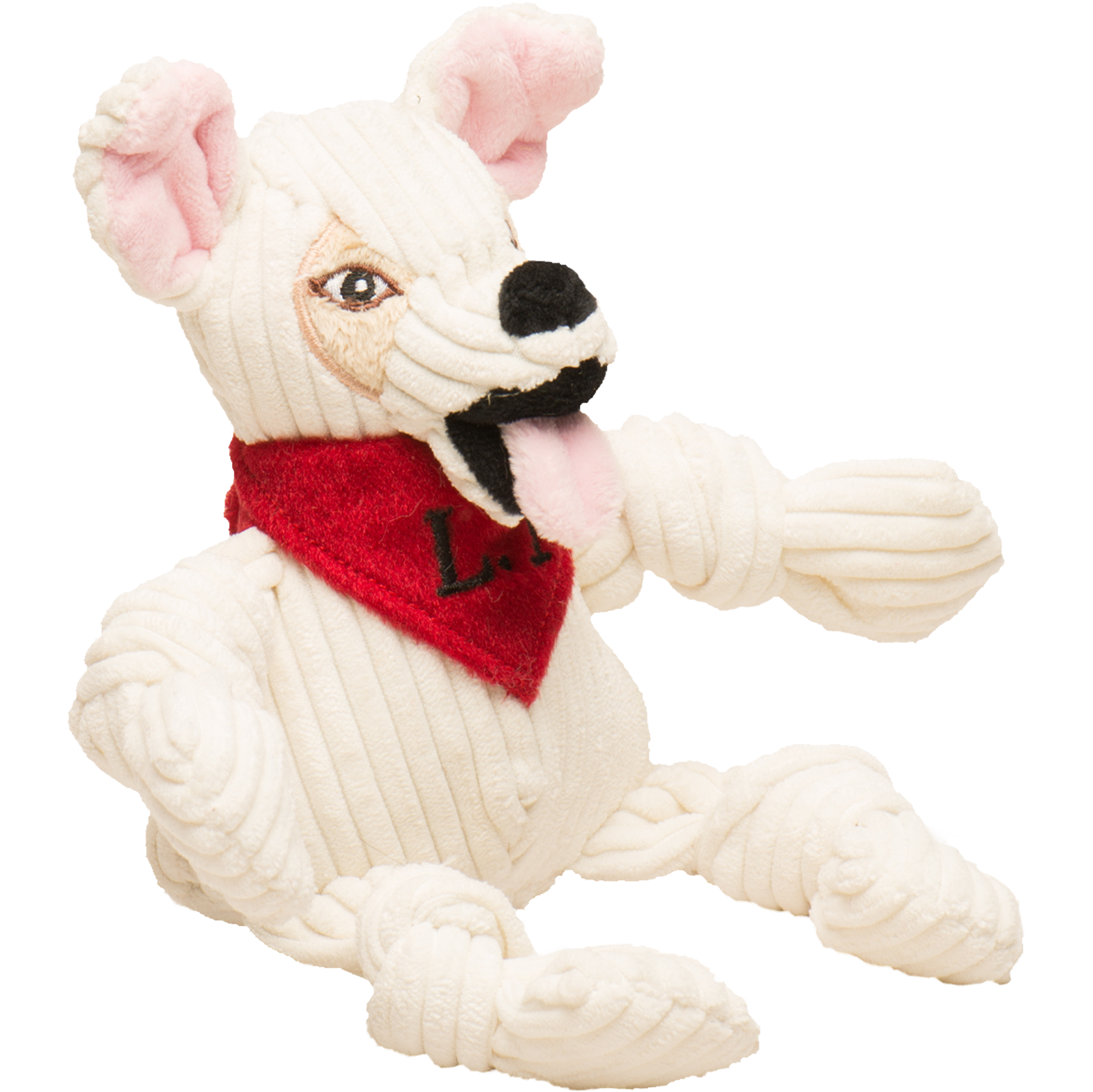 HuggleCauseTM, Living Free Animal Sanctuary, Little Tyke (L.T.) Knottie Plush Dog Toy, Small