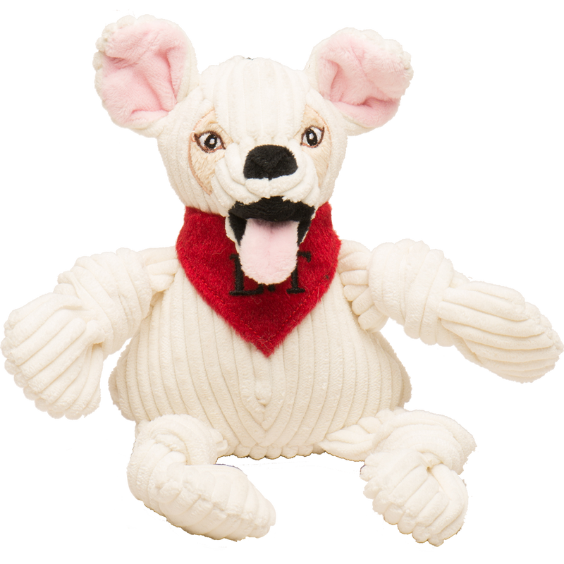 HuggleCauseTM, Living Free Animal Sanctuary, Little Tyke (L.T.) Knottie Plush Dog Toy, Small