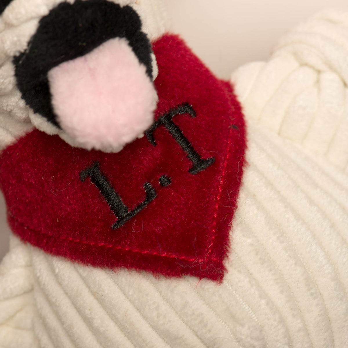 HuggleCauseTM, Living Free Animal Sanctuary, Little Tyke (L.T.) Knottie Plush Dog Toy, Small