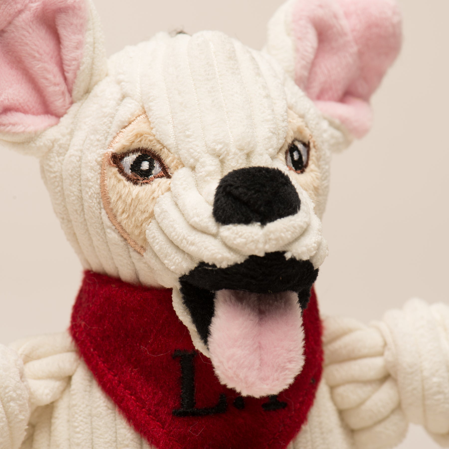 HuggleCauseTM, Living Free Animal Sanctuary, Little Tyke (L.T.) Knottie Plush Dog Toy, Small