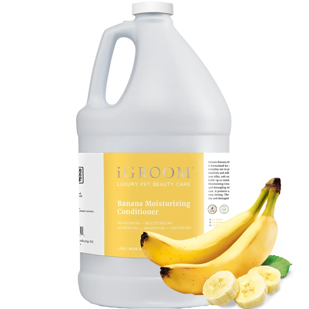 iGroom Banana Moisturizing Conditioner Gallon