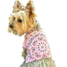Bandana Dog Tee, Light Pink