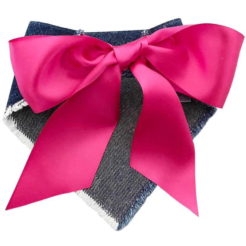 Bow for Denim Bandana (Bandana sold separately)