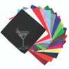 Martini (Silver Rhinestone)  - Bandanna
