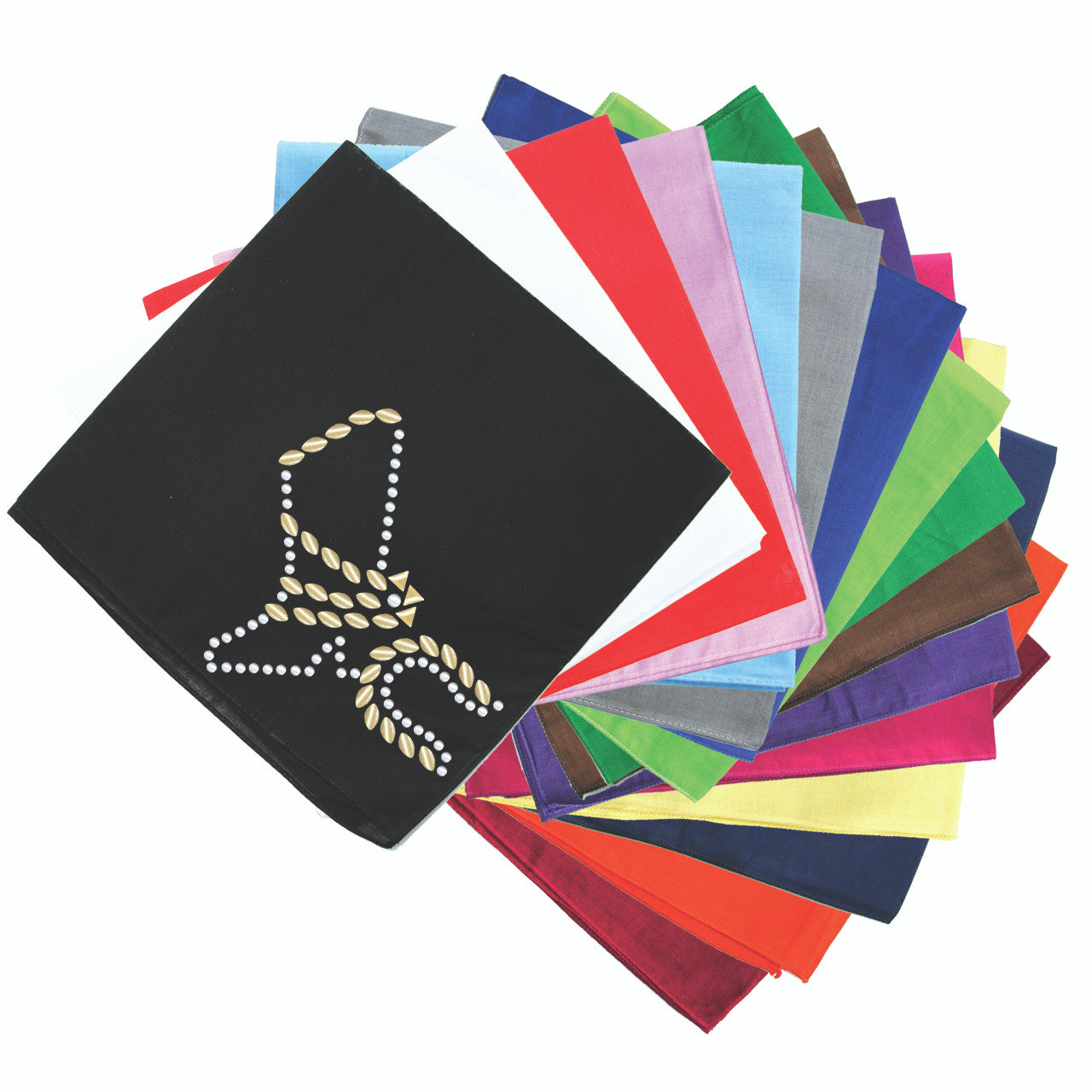 Boot (Gold & Silver) - bandana