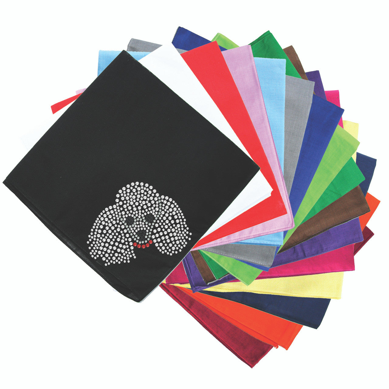 Poodle Face - bandana