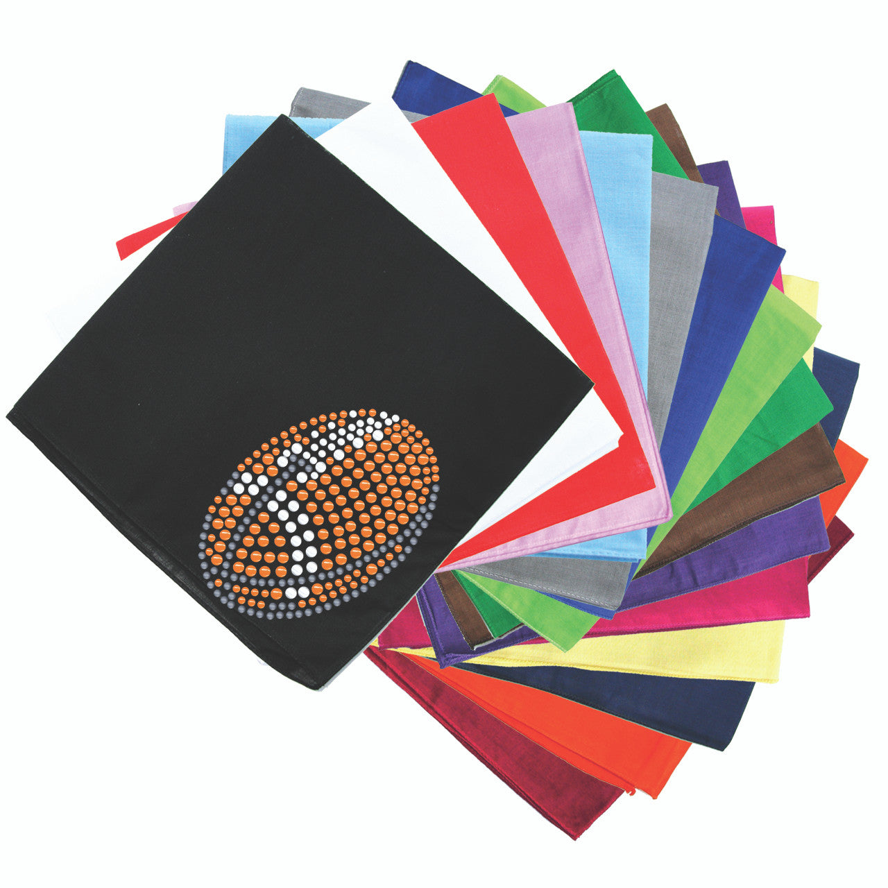 Football (Orange 2) - Bandana