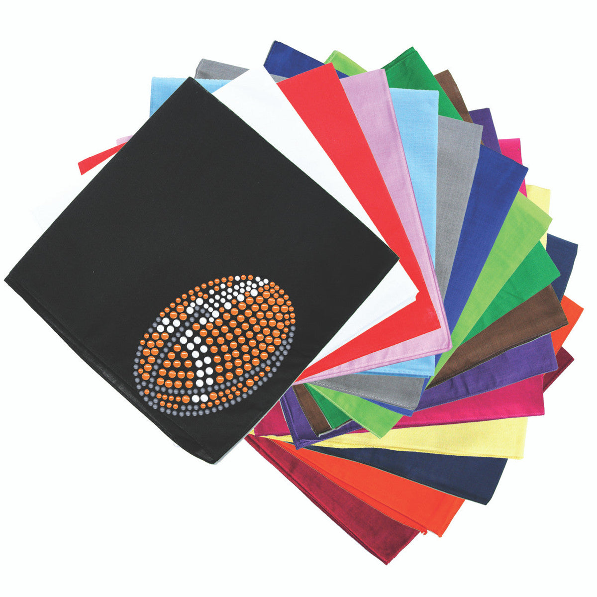 Football (Orange 2) - Bandana