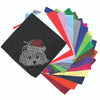 Maltese Face with Santa Hat - Bandana