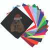 Cocker Spaniel with Santa Hat - Bandana