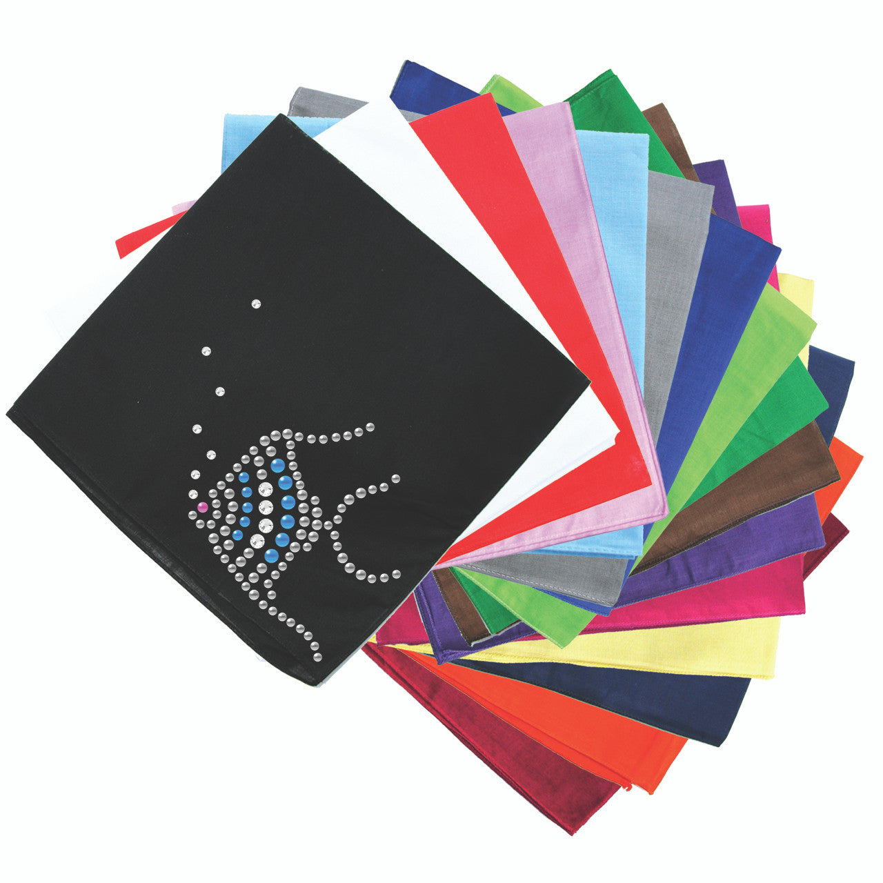 Angel Fish (Blue) - Bandanna