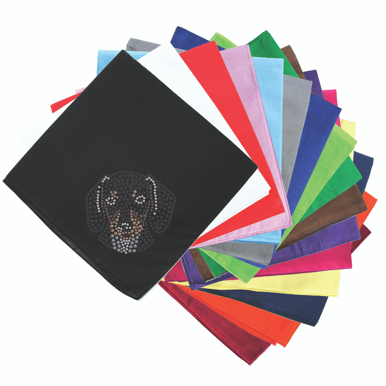 Dachshund Face - bandana