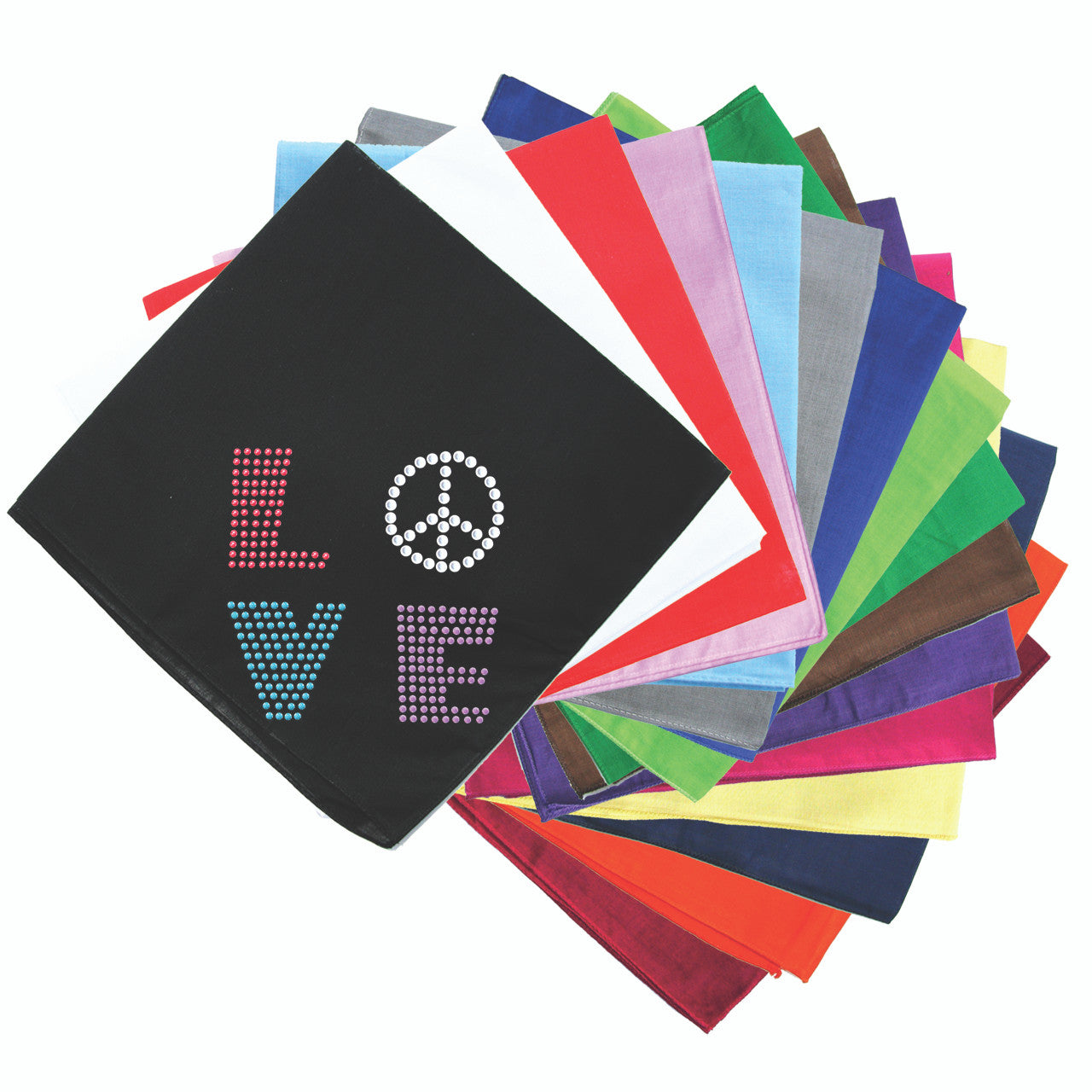 Love with Peace Sign - Bandanna