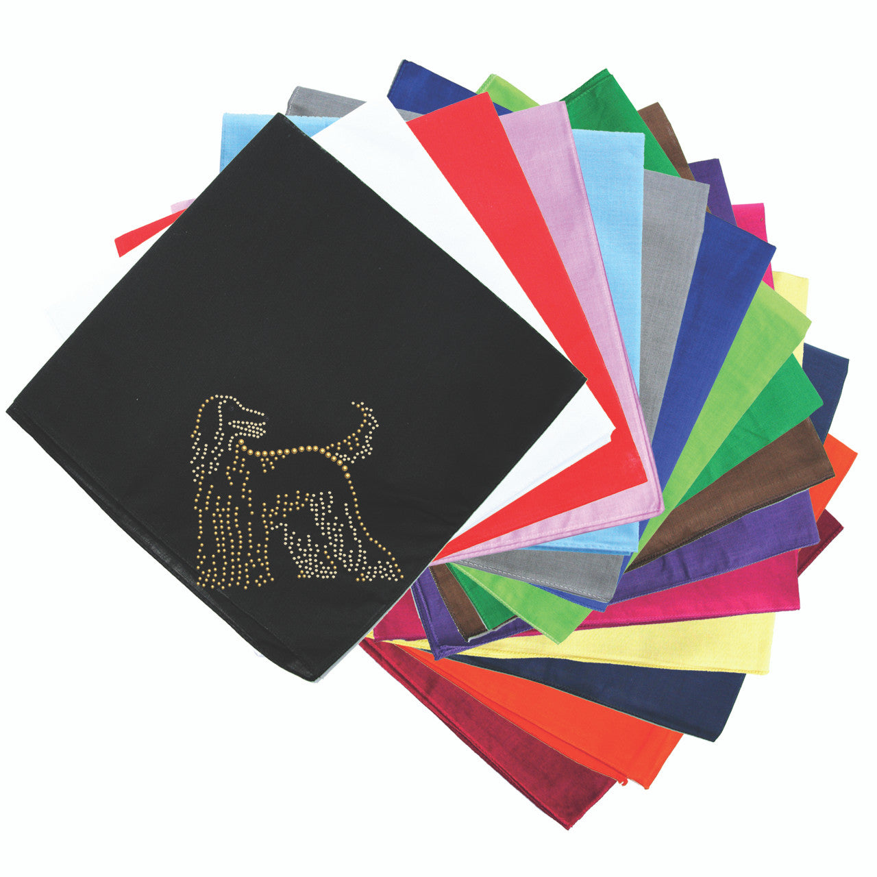 Afghan Hound - bandana
