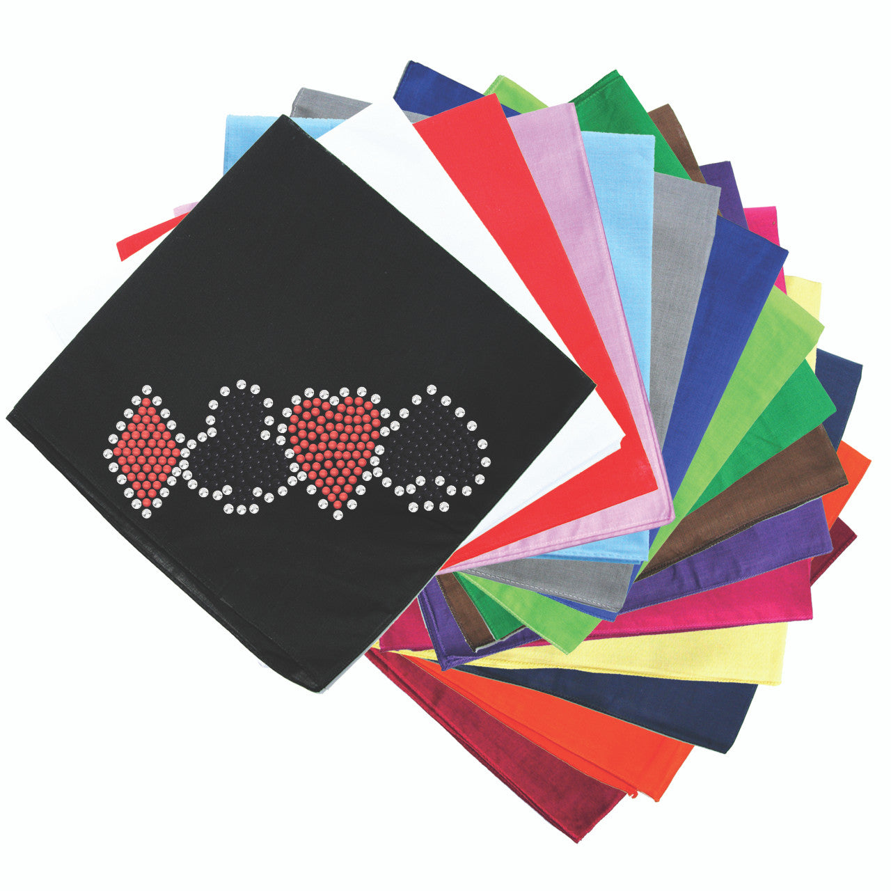 Diamond, Club, Heart, Spade - Bandanna
