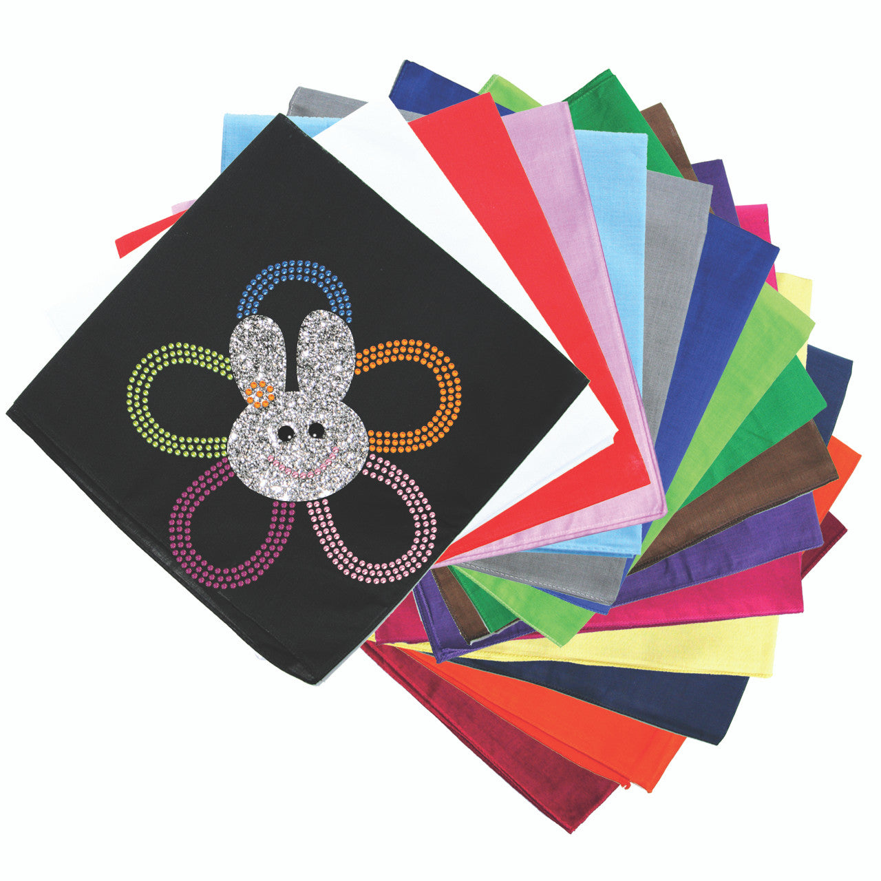 Flower Bunny - Bandanna