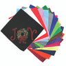 Joy Christmas Wreath - Bandana