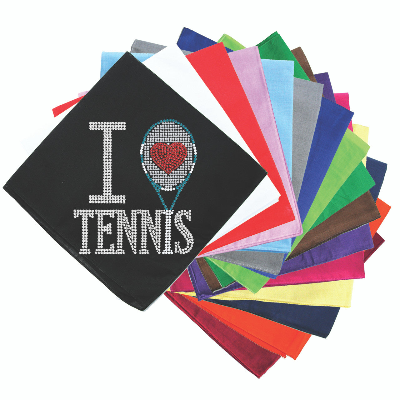 I Love Tennis - Bandana