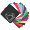 Heart with Scattered Stones Bandanna