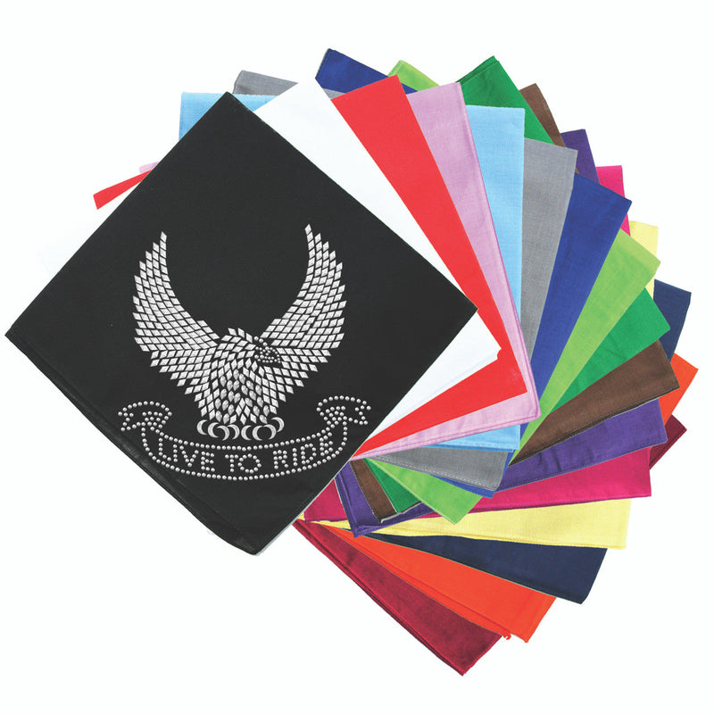 Live to Ride Eagle - Bandanas