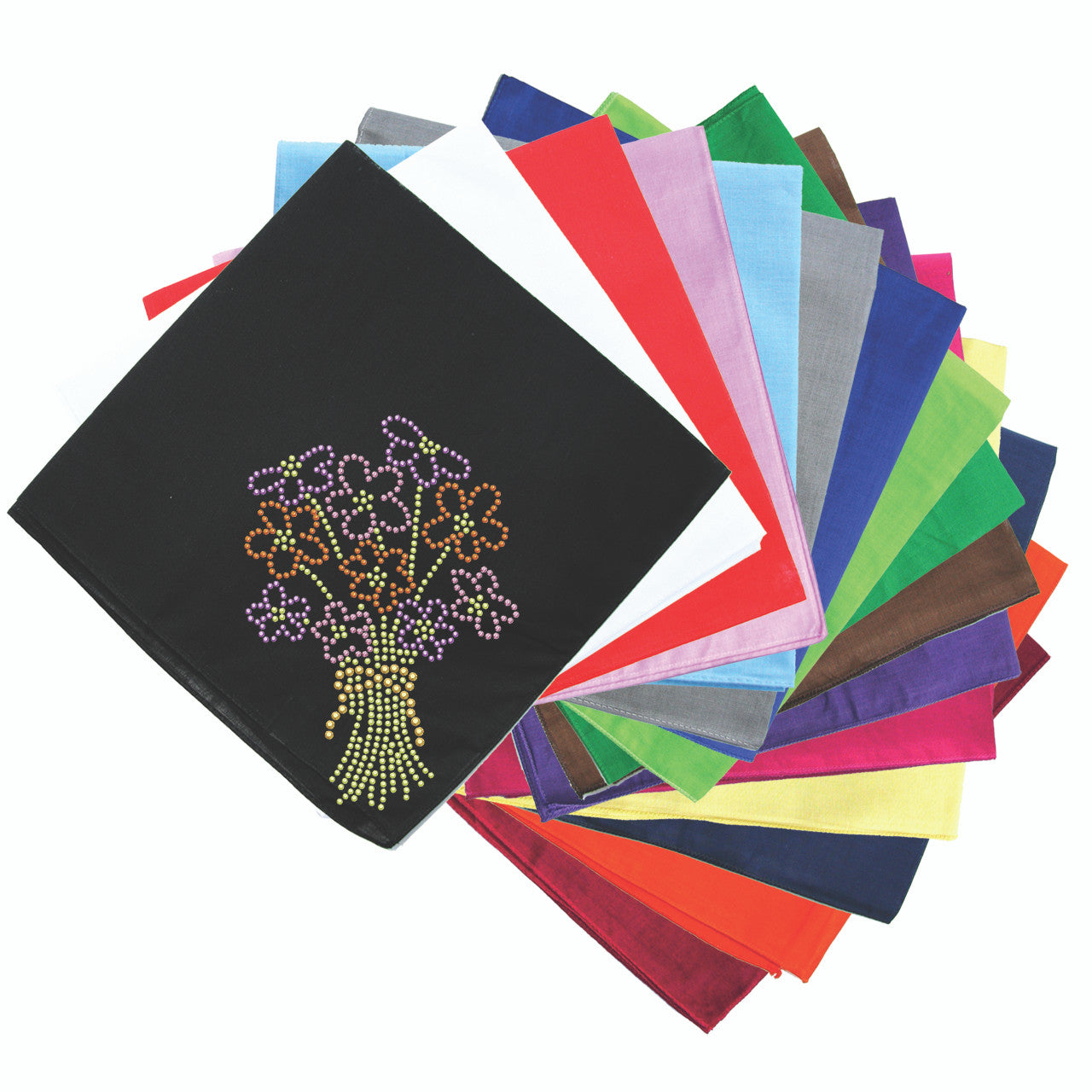 Flower Bouquet - Bandanna