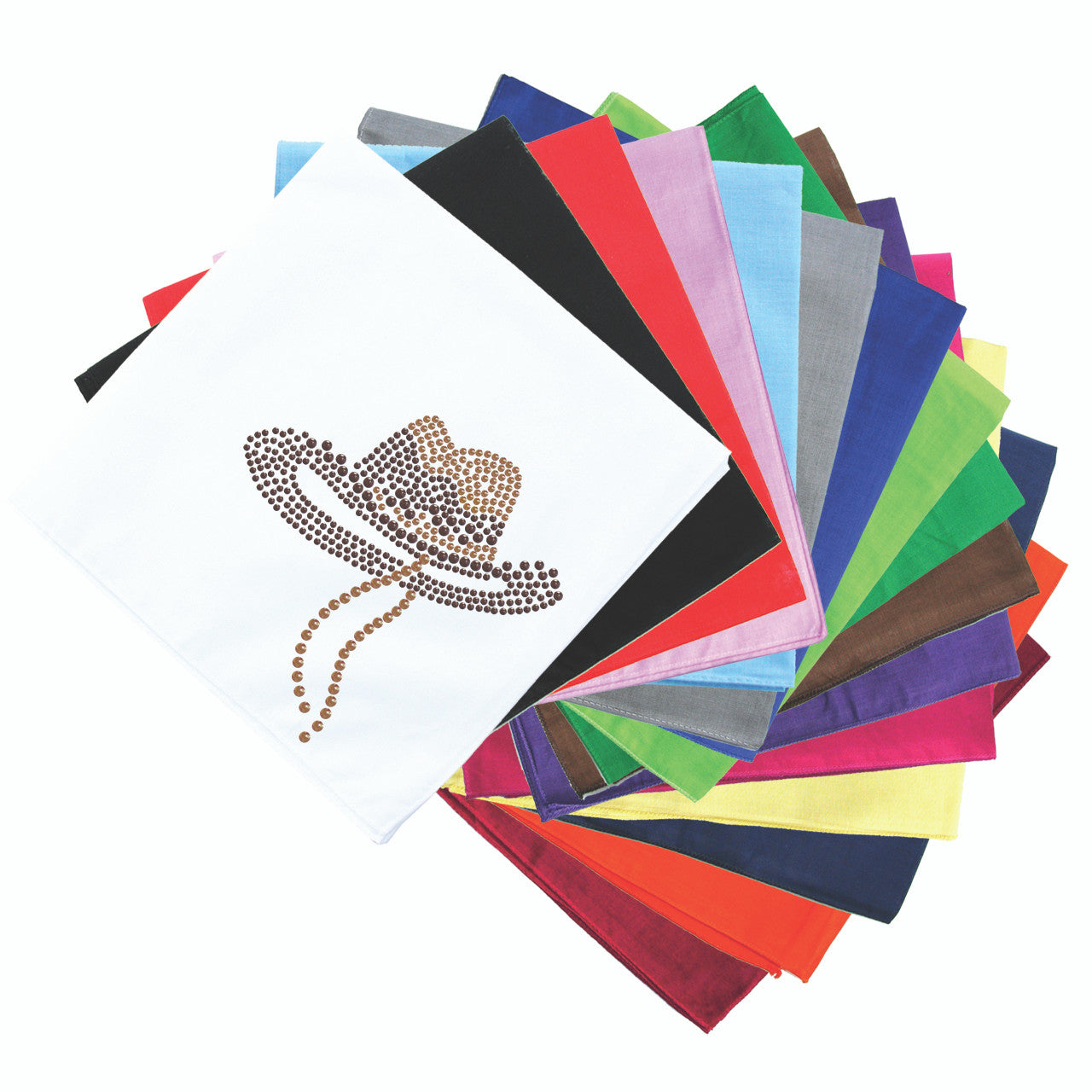 Hat (Brown Cowboy) - bandana