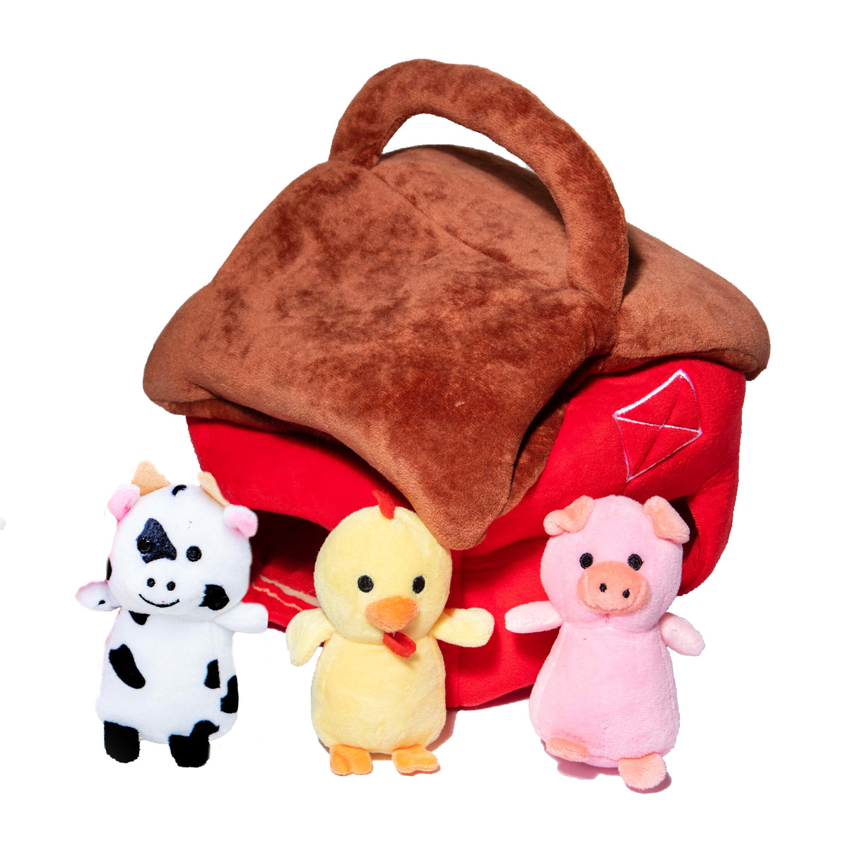 Glow Pups: Barnyard Hide and Seek Plush Dog Toy Set