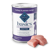 Blue Buffalo Basics Adult Grain-Free Turkey & Potato, Limited Ingredient Diet Wet Dog Food (12.5oz)