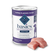 Blue Buffalo Basics Adult Grain-Free Turkey & Potato, Limited Ingredient Diet Wet Dog Food (12.5oz)