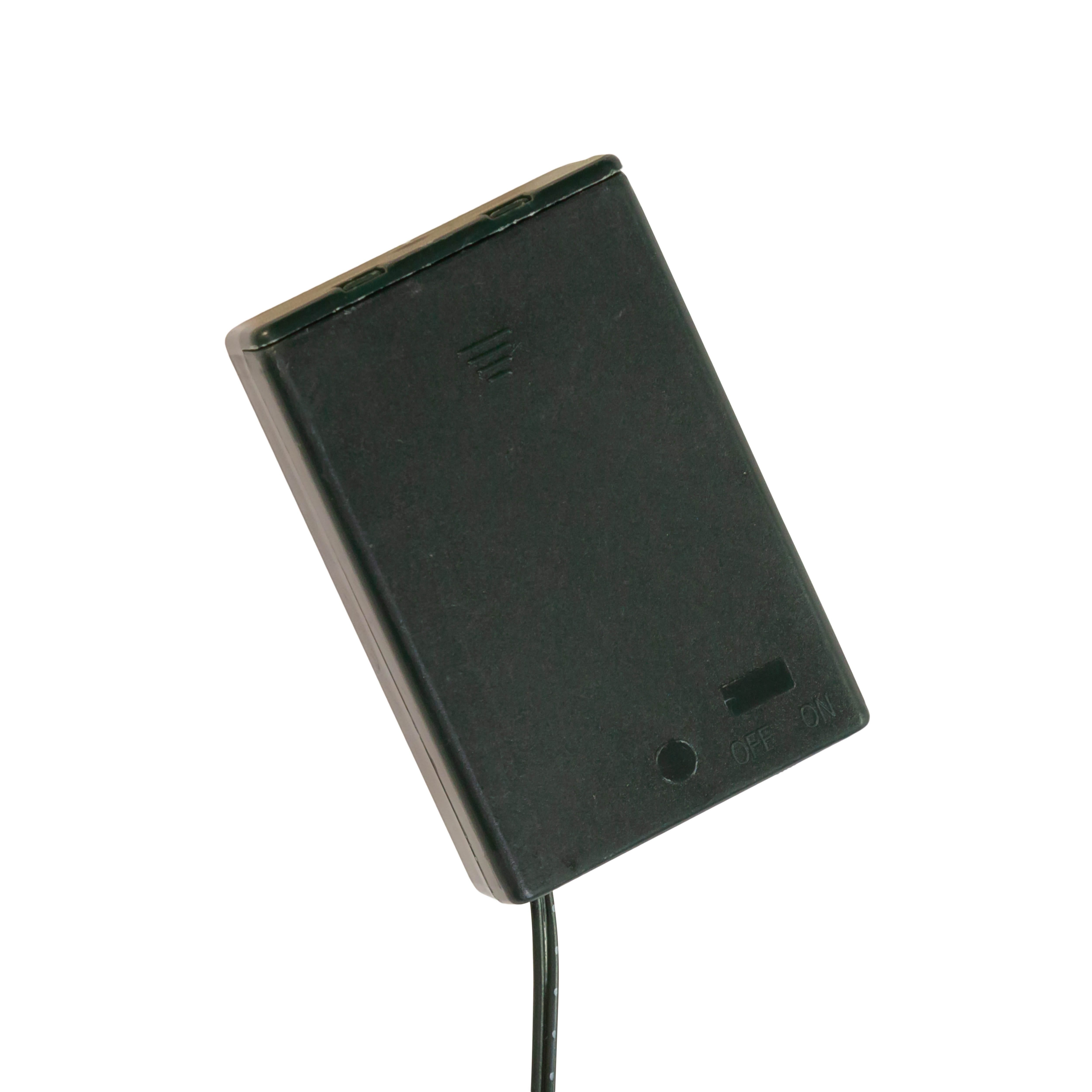 Kurt Adler Battery-Operated 7-Light Flicker Flame Light Set with Clips