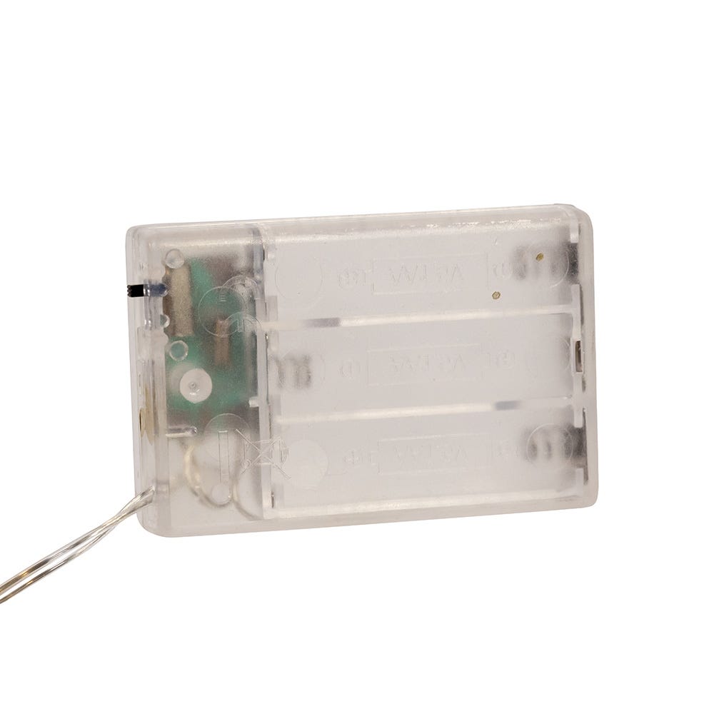 Kurt Adler 19.7-Inch Battery Operated LED Lighted 8-Point Gold Metal Star Tree Topper