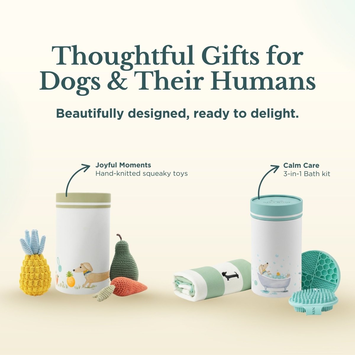 Bath Kit for Dogs - Grooming Set