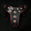 Bestia Dog Gear Genuine Leather Dog Harness - Black/M