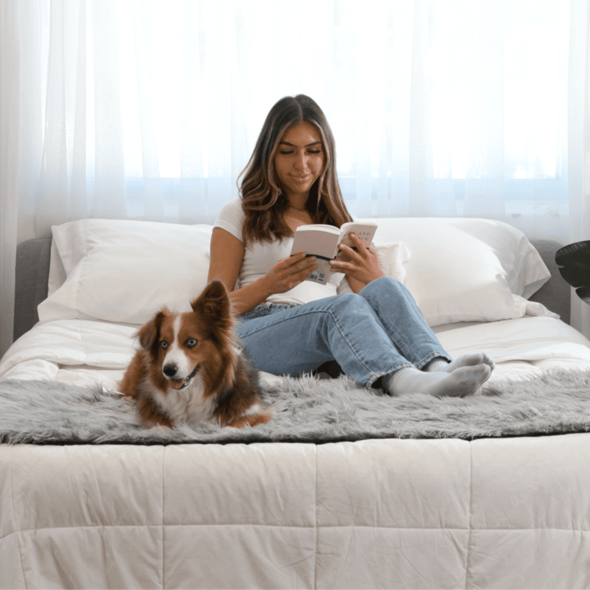 PupProtector Waterproof Bed Runner Charcoal Grey