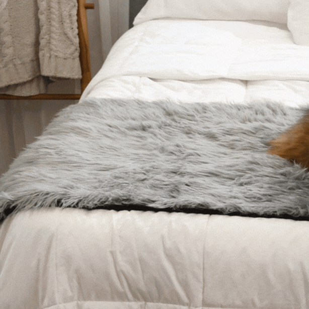 PupProtector Waterproof Bed Runner Charcoal Grey