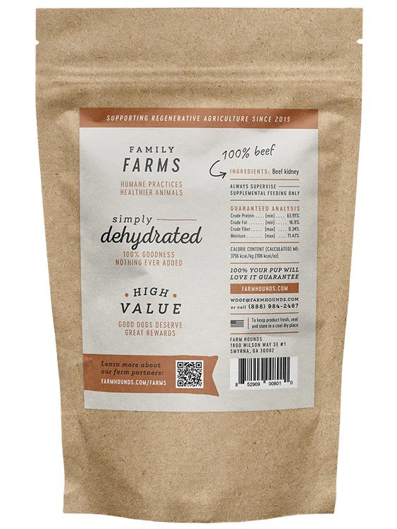 Farm Hounds Beef Kidney (4oz) - HT Animal Supply